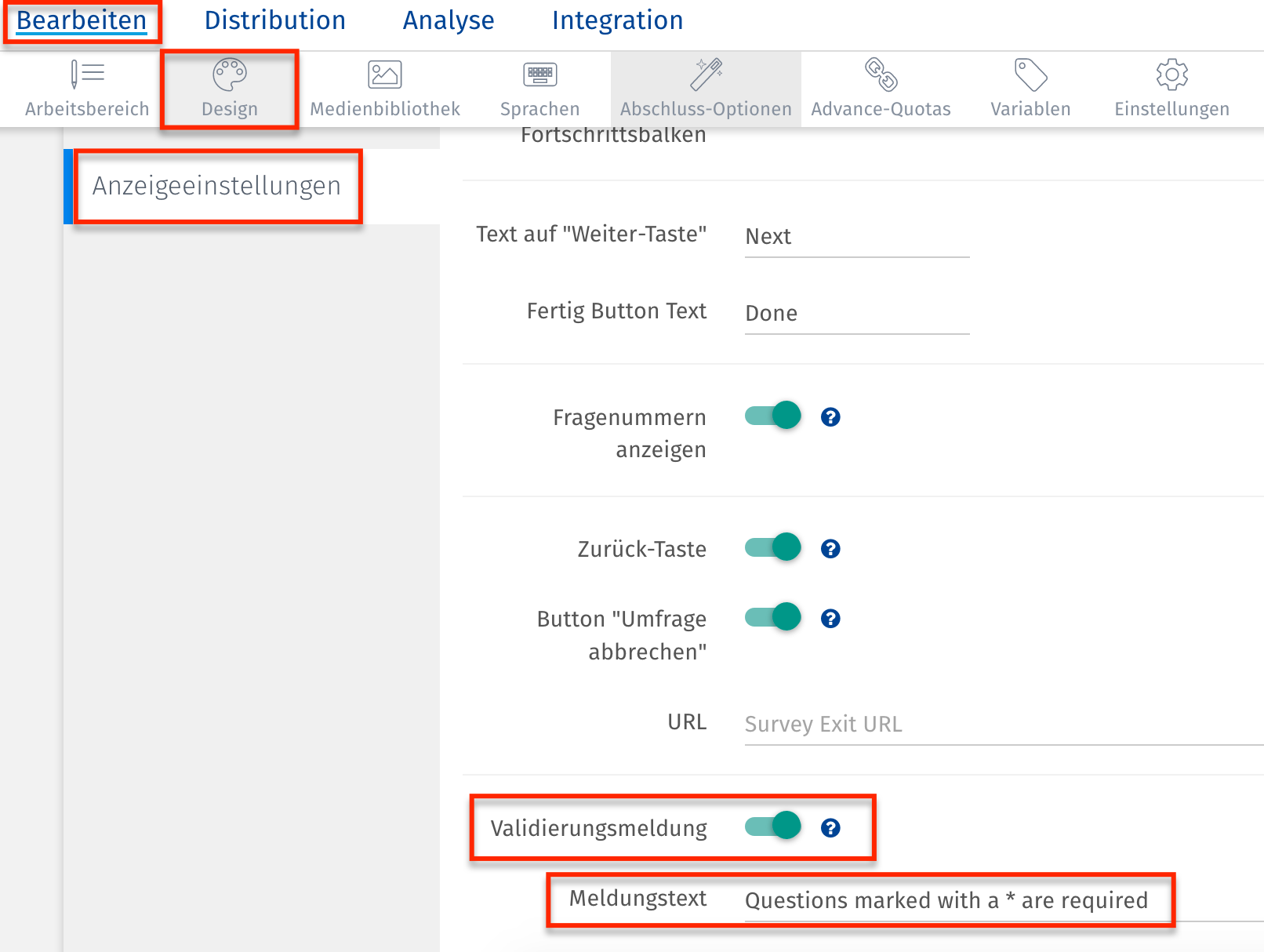 Survey Software Help Image